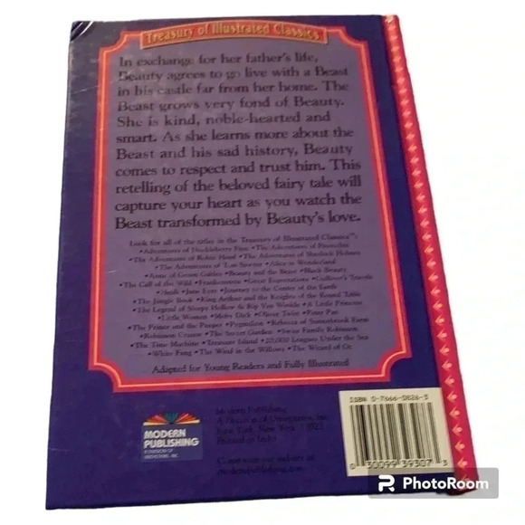 Beauty and The Beast Book - Picture 2 of 4